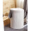 Beliani Laundry Basket MATARA Bamboo White 57 L 2