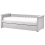 Beliani Trundle Bed Fabric LIBOURNE 90 x 200 cm (EU Single) Light Grey 4