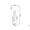 Beliani Floor Lamp VISTULA Metal Silver 3