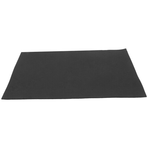 Protection De Table En Feutre Noir Pour