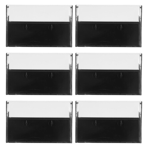 6Pièces Coffrets Clairs En Pour Cassettes Audio Portable