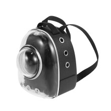 Sac Porte-Chat Plastique Noir Réaliste Pour Maison De