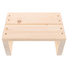 En Bois Clair Décor Rustic Anti-Dérapant Salle De Bain