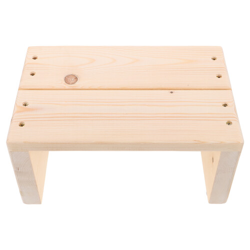 En Bois Clair Décor Rustic Anti-Dérapant Salle De Bain