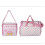 Mama Bag Set Rosa Kapazität Multifunktionale Wickeltasche 1