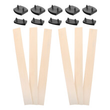 1Set Heavy-Duty Wood Bed Slats Replacement Quick Assembly Support