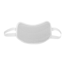 Portable White Shoulder Pad for Heavy Loads with Ergonomic Support