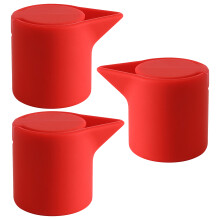 Weinflaschenverschlüsse aus lebensmittelechtem Silikon,-Rot