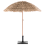 Beliani Market Parasol 175 cm CIVETTA Natural 5