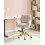 Beliani Desk Chair PALMDALE Boucle Light Beige 2