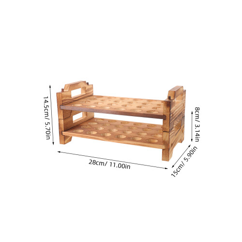 Support Œufs En Bois Empilable Pour Stockage Œufs De 1