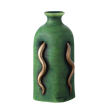 Modern Resin Vase16x6cm Brown Blue or Green
