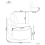 Beliani Swivel Armchair RANDERS with Storage Fabric Off-White 3