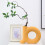 Ceramic Doughnut Vase24x21cm Matte Finish 4