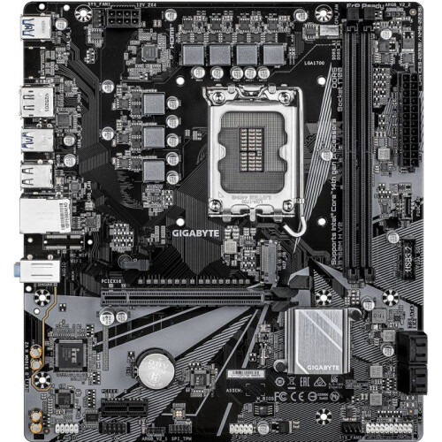 Gigabyte Mainboard - GIGABYTE - B760M H V2 - Micro-ATX-Format - Intel B760 Chipsatz - DDR5