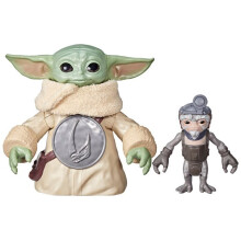 Câlins Grogu, elektronische Figur von 16,5 cm und Anzellan, Spielzeuge aus Star Wars: The Mandalorian & Grogu für Kinder, ab 4 Jahren
