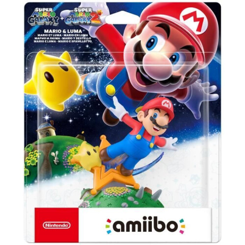 Nintendo Figurine Amiibo - Mario &amp; Luma • Sammlung Super Mario