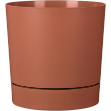 Blumentopf mit rundem Reservoir - GARDEN ID - Plano - Ø 47 - 43 L - H 46 cm - Siena