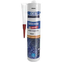 Sanitärsilikon Multi-Untergründe - 60 Chrono - GEB - Weiß - 280 ml