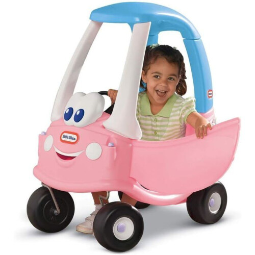 Car - Cozy Coupe - Functional horn - Ignition switch - Removable floor