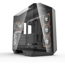 Gehäuse ohne Netzteil - DARKFLASH DY470 - Cube - ATX-Format - Schwarz