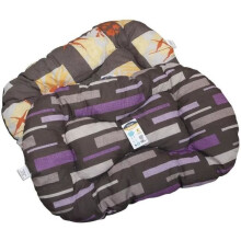 Hundebett - AIME - Ovales Kissen - 50 cm - Grau