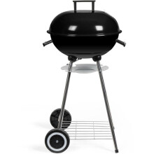 Holzkohlegrill - DOC172N - Stahl - Rund - Ø41cm - LIVOO