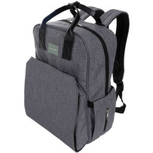 Wickelrucksack mit Wickelmatte - DREAMBABY - Clips für den Kinderwagen - Netz-Wischtasche - Verstellbare Riemen