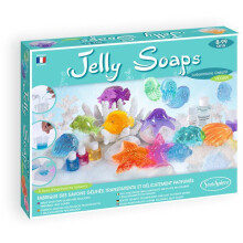 Jelly-Seifen - SENTOSPHERE - Stelle deine eigenen Seifen her - Alle Elemente sind enthalten für die Herstellung - Ab 8 Jahren