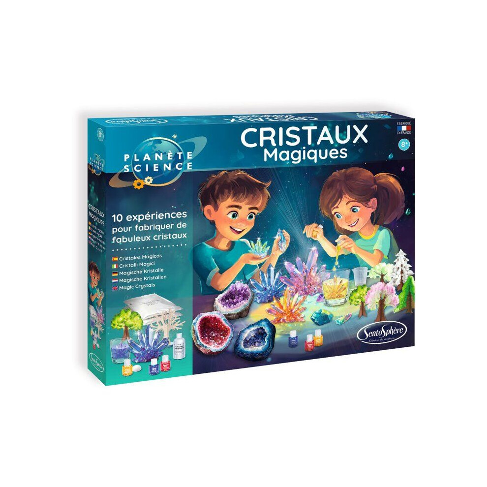 Photos - Creativity Set / Science Kit SentoSphere Magic Crystals -  - Mineral Collection - 10 Experiments - Crystallization - From 8 years old 
