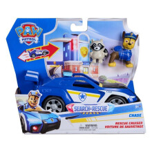 Vehicle and figurine - Chase - Search &amp; Rescue - Paw Patrol