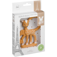 Teething Ring - SOPHIE THE GIRAFFE - Fanfan the Fawn - Multi-textures - Natural Rubber