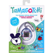 Tamagotchi - BANDAI - Tamagotchi Original - Tama Schlafend - Virtuelles elektronisches Tier mit Farbdisplay, 3 Tasten und Spielen
