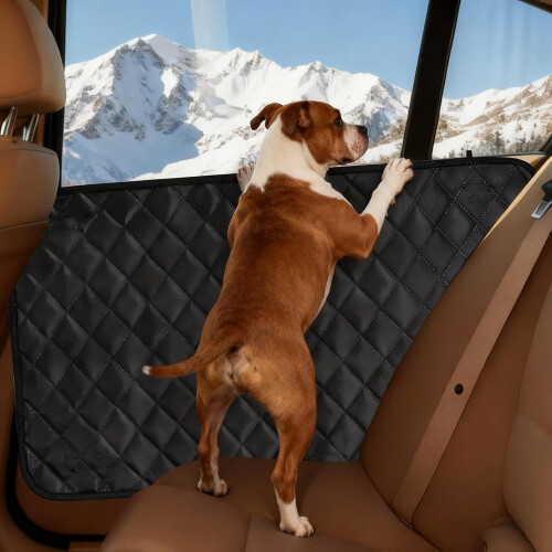 Housses de siège de voiture pour animaux de compagnie, 2 pièces, 1