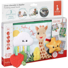 Wachbuch - SOPHIE DIE GIRAFFE - Aufklappbares Tischbuch - 3 Spielpositionen - Spiegel - Sensorische Aktivitäten