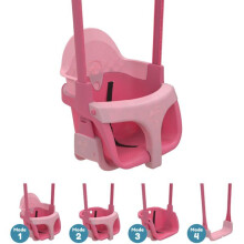Babystuhl 4-in-1 - TP TOYS - QUADPOD - Rosa