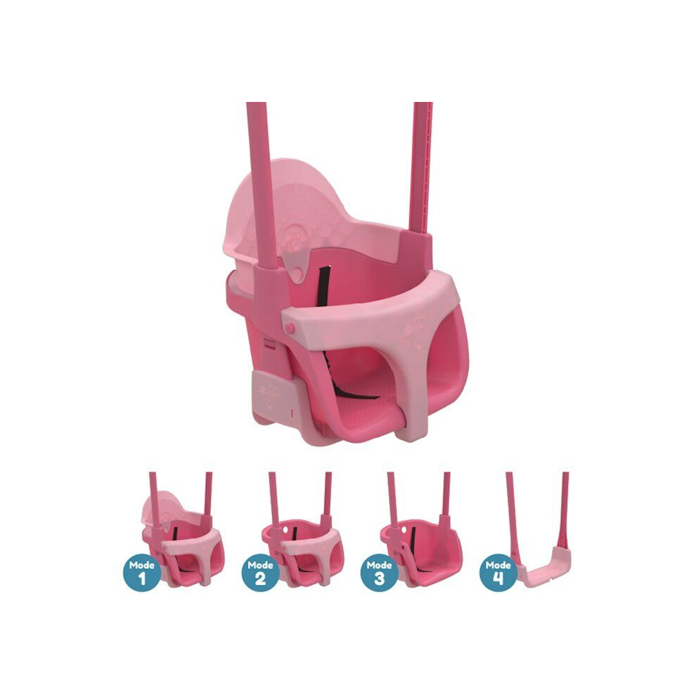 4-In-1 Baby Armchair - Quadpod - Pink Tp Toys