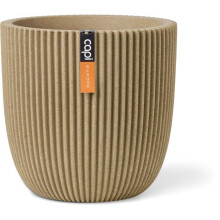 Topf Kugel - CAPI EUROPE - Groove NL - 35 x 34 cm - Beige