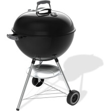 Charcoal Barbecue - Weber - Original Kettle - Ø57 cm - Integrated Thermometer - Enameled Steel - Air Vent - 9 Servings - Black