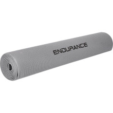 Yoga-Matte - AUSDAUER - 6 mm - Grau