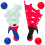 Marvel Clip-Clap Game Launch and Catch Ball - MARVEL - Spidey 1