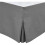 Cache Sommier - HOME LINGE PASSION - 160 x 200 cm + 30 cm - Anthrazit 1