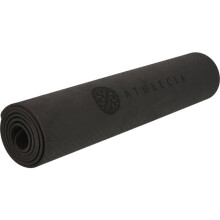 Yoga-Matte - ATHLECIA - Estell - 6 mm - L 173 x B 61 cm - Schwarz