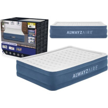 Luftmatratze - BESTWAY - 67624 - 203x152x46 cm - Blau/Weiß - Camping