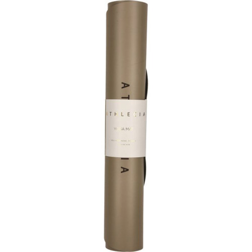 Yoga-Matte - ATHLECIA - Oliveira - 4 mm - Beige 1