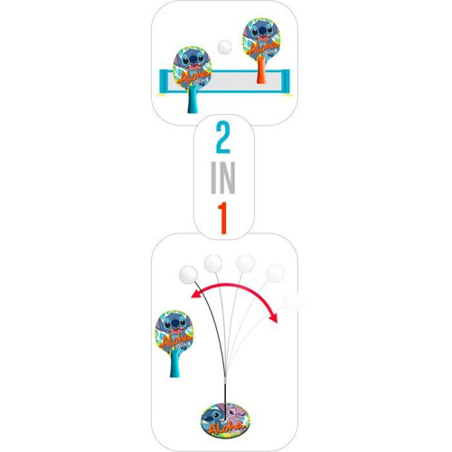 Disney Lernspiel Set Ping-Pong 2-in-1 - DISNEY - STITCH 1