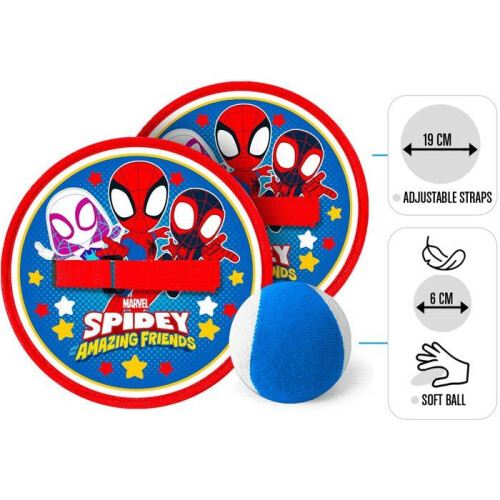 Marvel Ballwurfspiel - MARVEL - Spidey - 2 Klettschläger 2