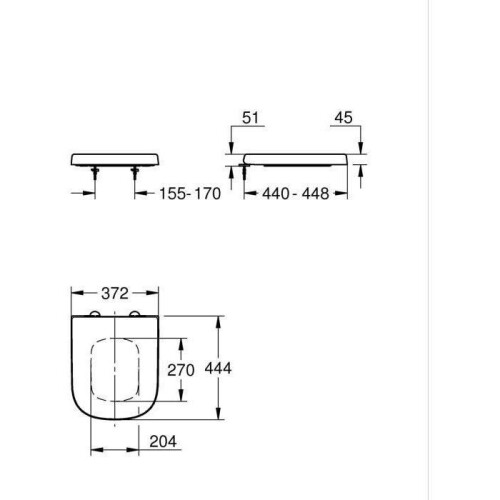 Grohe WC-Sitz - GROHE - Soft-Close-Funktion - Keramik 2