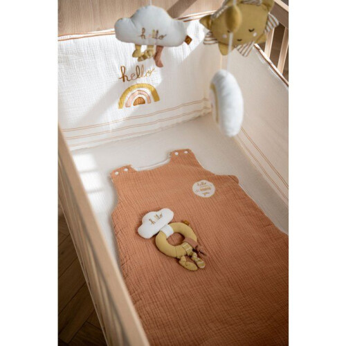 Wärme-Gigoteuse - SAUTHON - SUNLIGHT - 6-24 Monate - 100 % Baumwolle - Terrakotta 2
