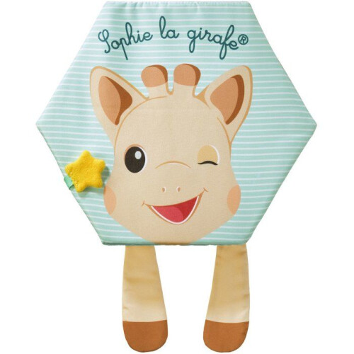 Sophie la Girafe Activity Book - SOPHIE THE GIRAFFE - 7 Emotions - Various Textures - Double-sided Black and White 1